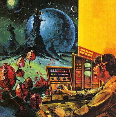 Radioastronomes recherchant la vie extraterrestre - English School
