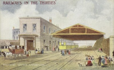 Bureau de chemin de fer, Liverpool - English School