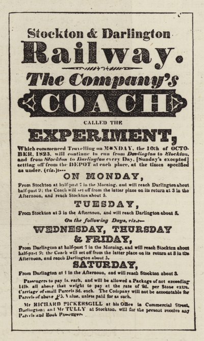Reliques ferroviaires (gravure) - English School