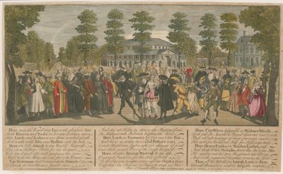 Jardins de Ranelagh. Mascarade pour l
