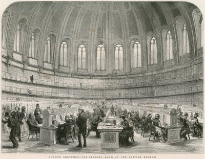 Salle de Lecture au British Museum - English School