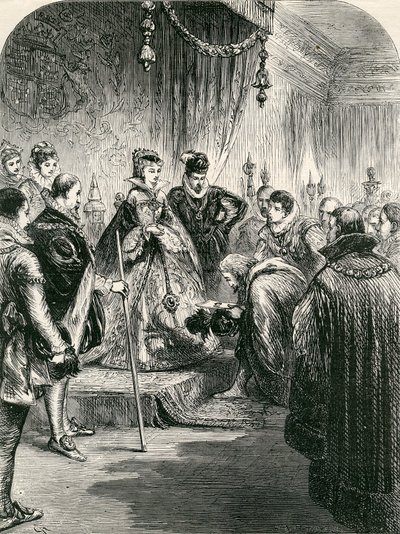 Réception de la première ambassade russe en Angleterre, 1865 - English School