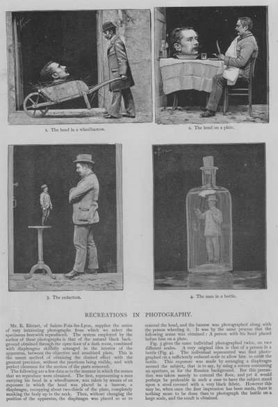 Récréations en photographie - English School