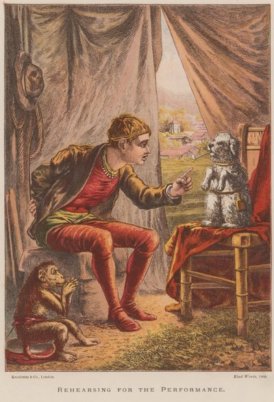 Répétition pour la représentation - English School