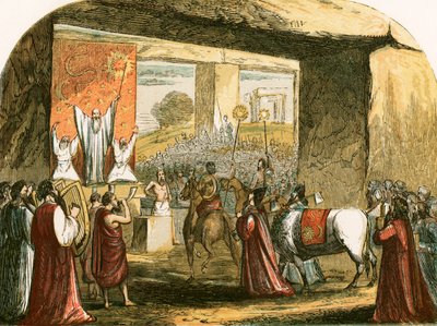 Fête religieuse des druides - English School