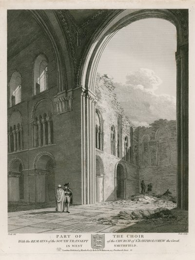 Vestiges du transept sud de l