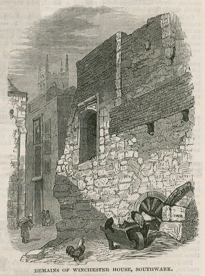 Restes de Winchester House, Southwark - English School