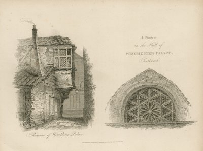 Vestiges du palais de Winchester - English School