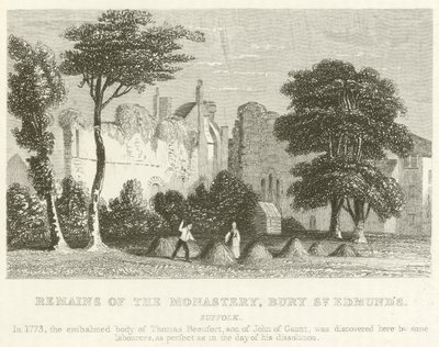 Vestiges du monastère, Bury St Edmund
