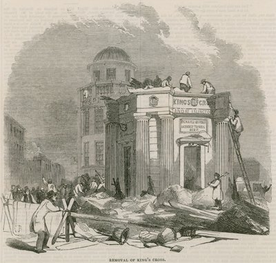 Démolition de Kings Cross, Londres - English School