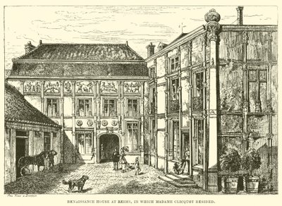 Maison Renaissance à Reims, où résidait Madame Clicquot - English School