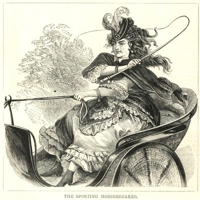Femmes représentatives du Derby : La casseuse de chevaux sportive - English School