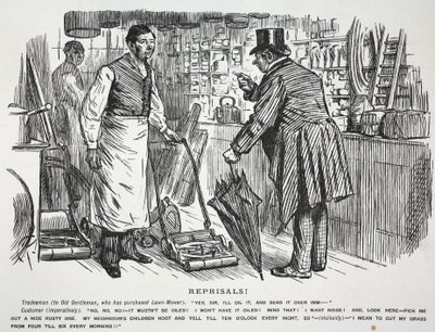 Représailles!, illustration de Punch - English School