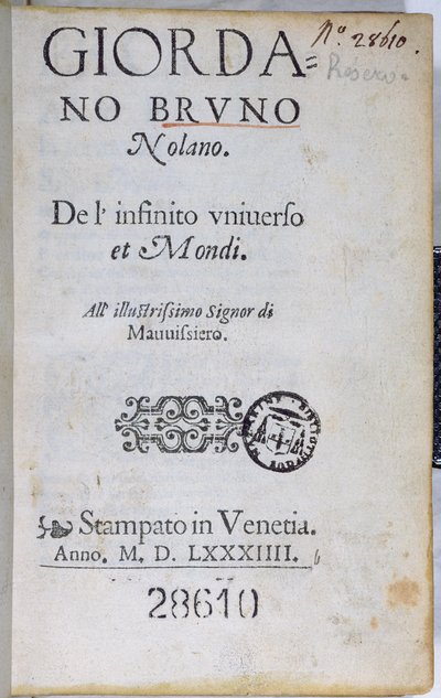 Page de titre de De l