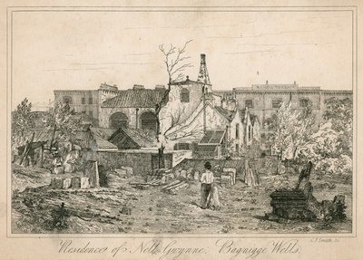Résidence de Nell Gwynne, Bagnigge Wells, Londres - English School
