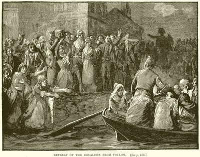 Retraite des royalistes de Toulon - English School
