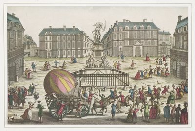 Retour du ballon Charles et Robert - English School