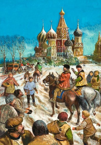 Richard Chancellor à Moscou - English School