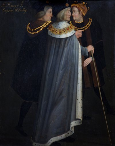 Richard Empson, Henri VII et Edmund Dudley - English School