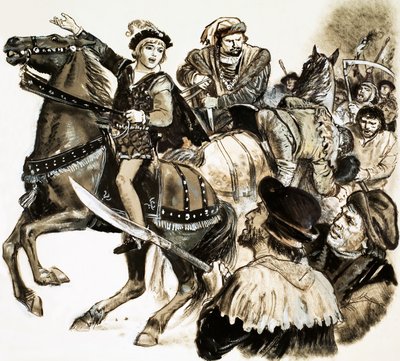 Richard de Bordeaux, prince de Galles - English School