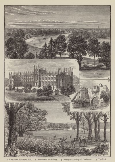 Richmond (gravure) - English School