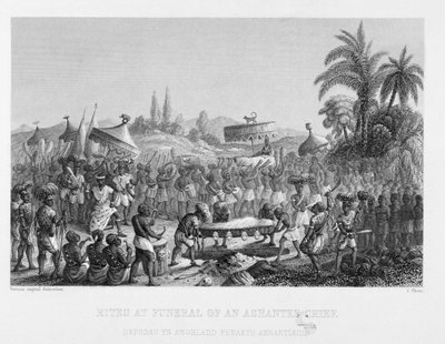 Rites lors des funérailles d