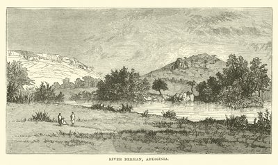 Rivière Berhan, Abyssinie - English School