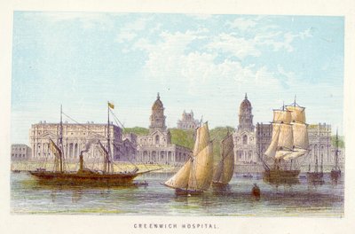 Rivière Thames : Hôpital de Greenwich - English School