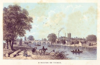 La Tamise : Kingston-on-Thames - English School