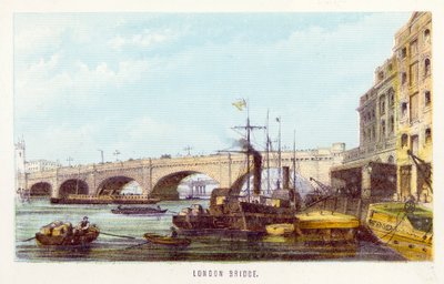 La Tamise : London Bridge - English School