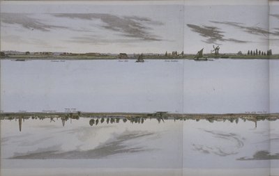 Panorama de la Tamise, vers 1829 - English School