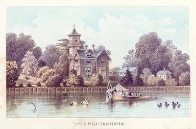 La Tamise : Villa de Pope, Twickenham - English School