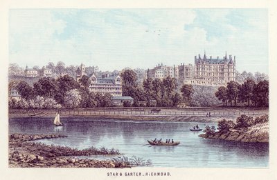 La Tamise : Star and Garter, Richmond - English School