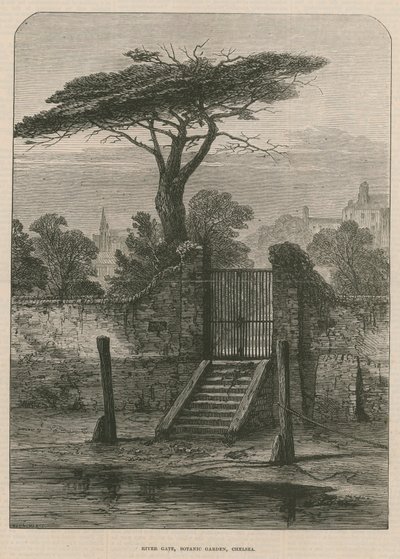 Porte fluviale du Jardin botanique - English School