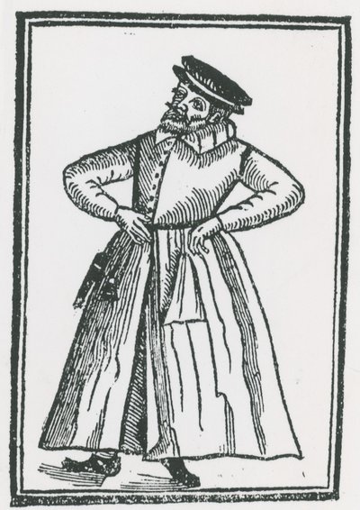 Robert Armin (1563-1615), acteur - English School