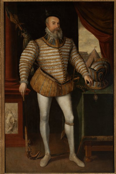 Robert Dudley, comte de Leicester, c.1532-88 - English School