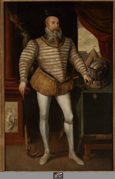 Robert Dudley, comte de Leicester, c.1532-88 - English School
