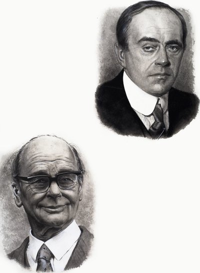 Robert Falcon Scott et Peter Scott - English School