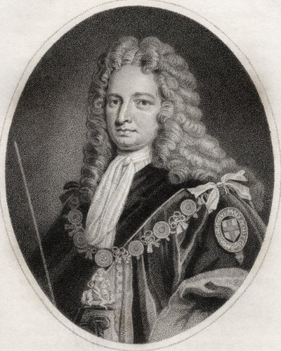 Robert Harley, gravé par Maddox, illustration de 