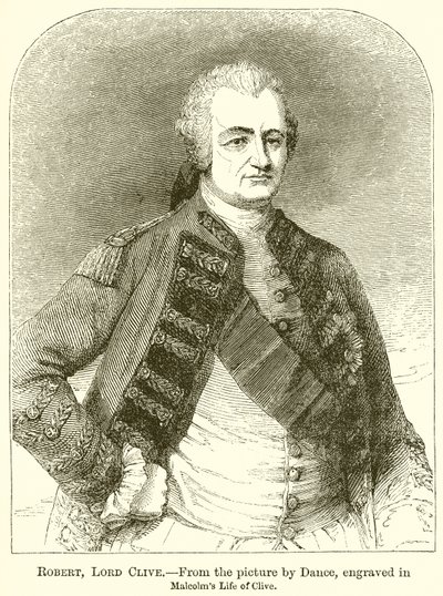 Robert, Lord Clive - English School