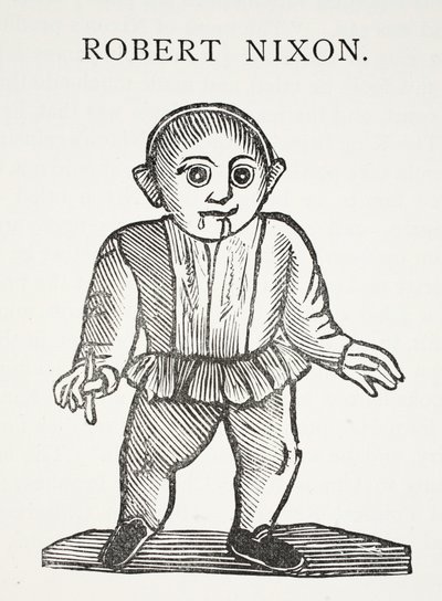 Robert Nixon, illustration de Chap-books du XVIIIe siècle par John Ashton, pub. 1882 - English School