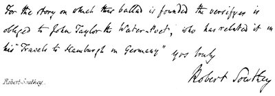 Robert Southey - English School