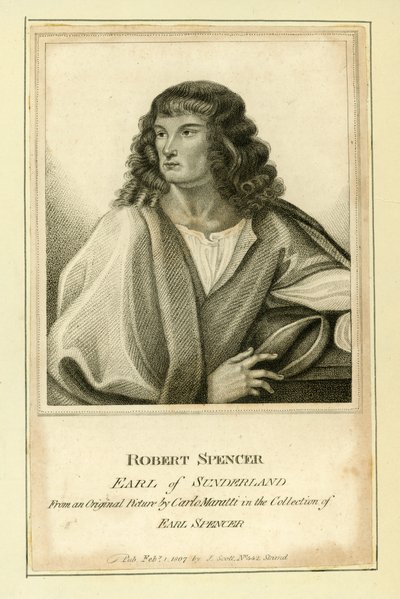 Robert Spencer, comte de Sunderland - English School