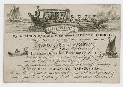 Roberts, carte de visite - English School