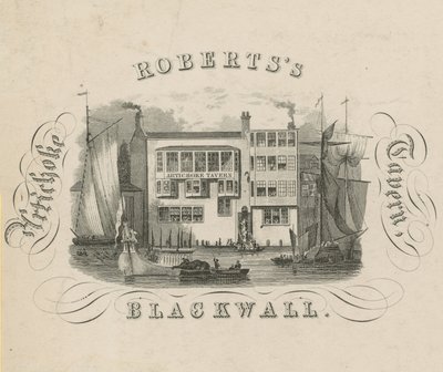 Robertss Artichoke Tavern, Blackwall, Londres - English School