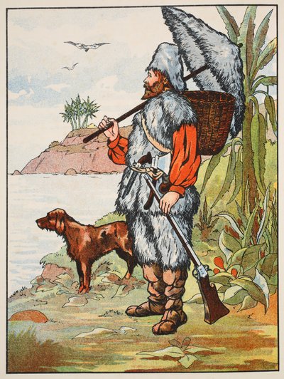 Robinson Crusoé, illustration de L