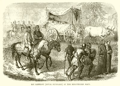 Roi Fainéant de la race mérovingienne - English School