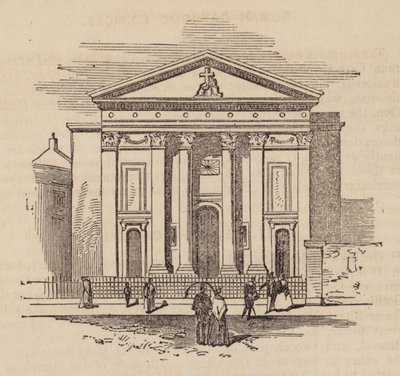 Chapelles catholiques romaines (gravure) - English School