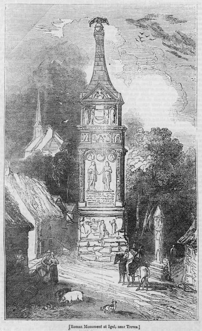 Monument romain à Igel, près de Trèves - English School