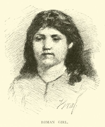 Fille romaine - English School